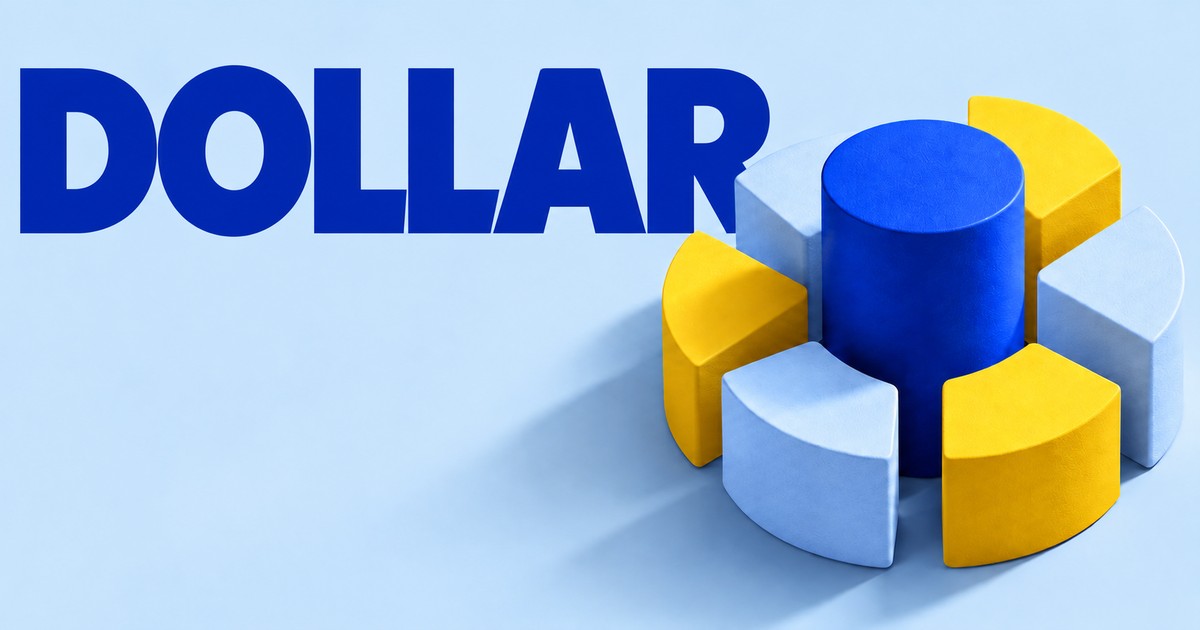Ilustración editorial abstracta generada con IA sobre «DXY: cesta, orientación de cotizaciones y valor del contrato». No representa cotizaciones históricas.