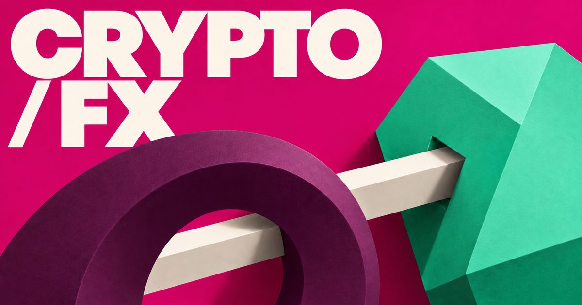 Ilustración editorial abstracta generada con IA sobre «Cripto y forex: compara derechos, salida, costes y regulación». No representa cotizaciones históricas.