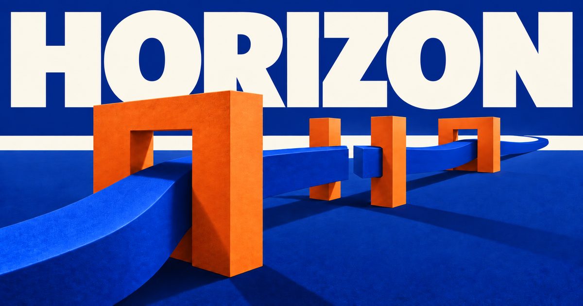 Illustration éditoriale abstraite générée par IA sur « Forex à long terme : financement et horizon ». Ce ne sont pas des cours historiques.