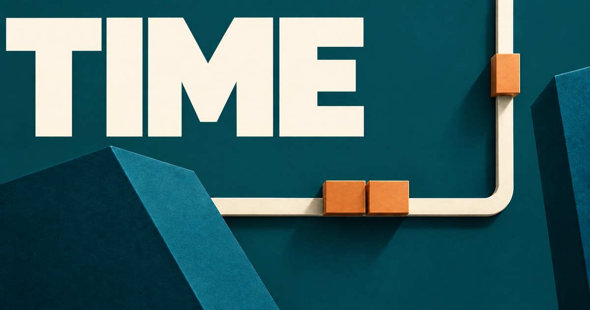 Illustration éditoriale abstraite générée par IA sur « Exécution d’un ordre : premier remplissage, délai total et prix ». Ce ne sont pas des cours historiques.
