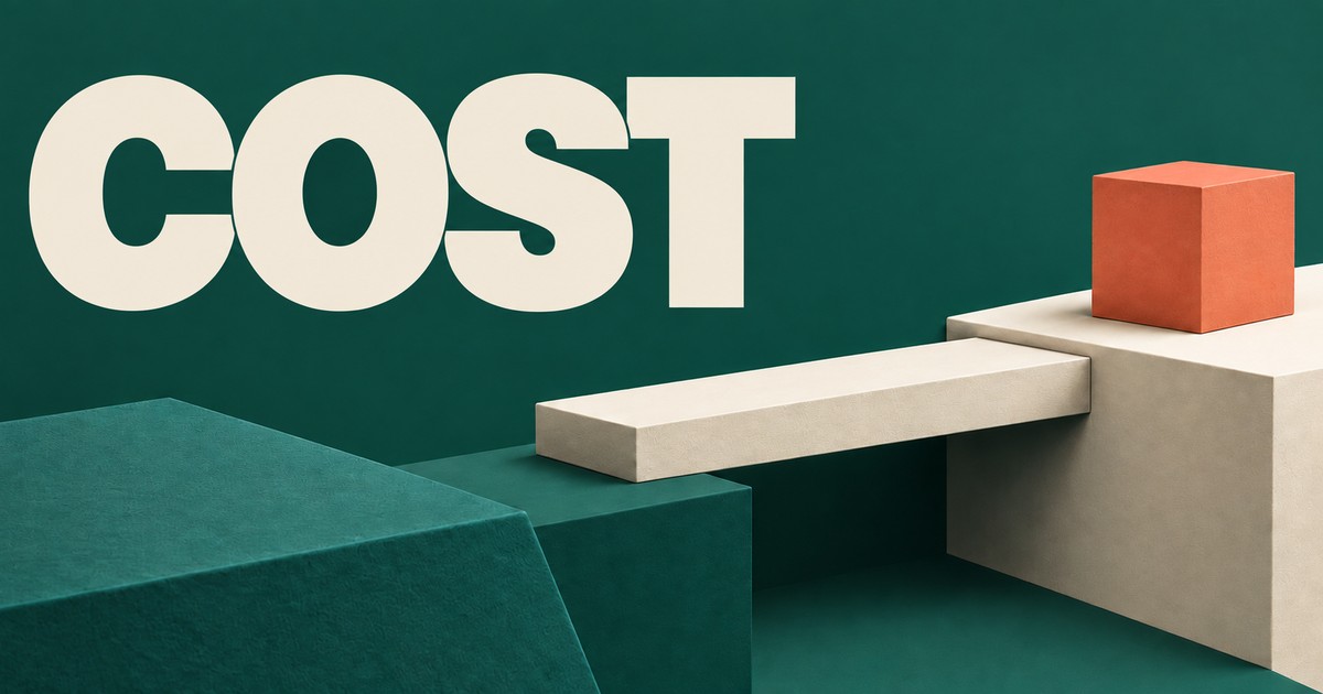 Ilustração editorial abstrata gerada com IA sobre «CHF/PLN: compare o custo total dos francos». Não representa cotações históricas.