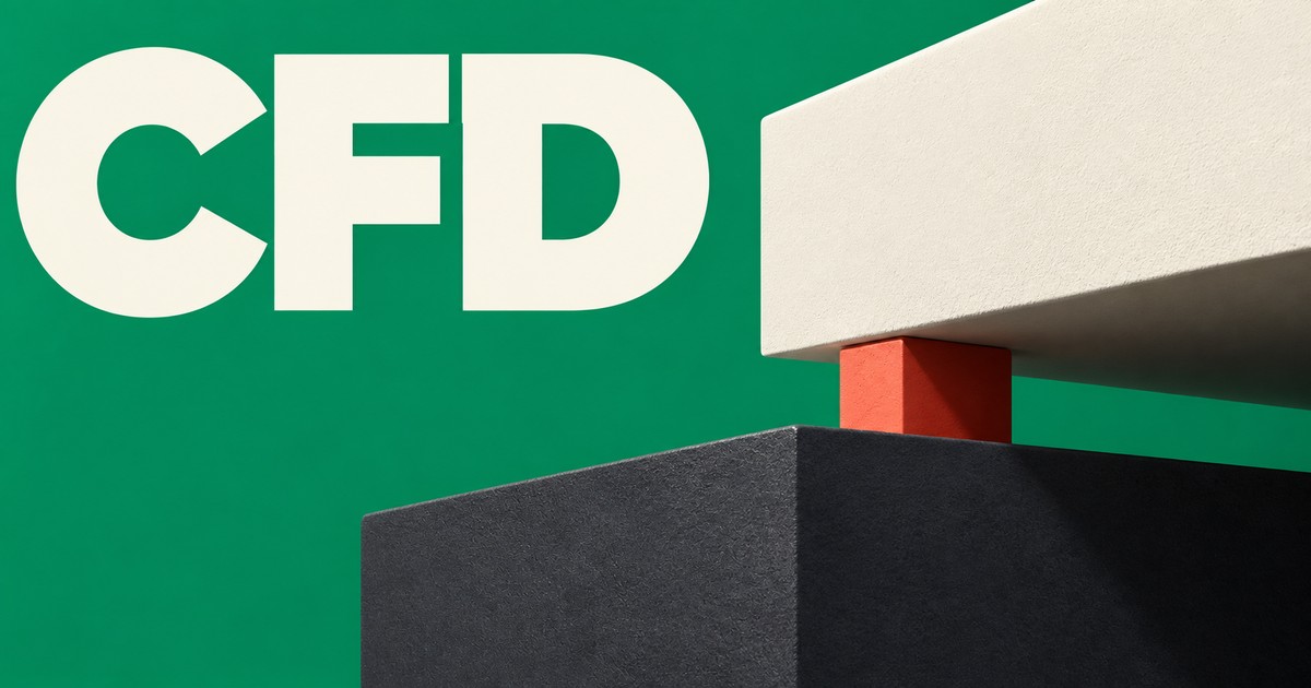 Ilustración editorial abstracta generada con IA sobre «Qué es un CFD: exposición, costes y protecciones sin confundirlas con una compra». No representa cotizaciones históricas.