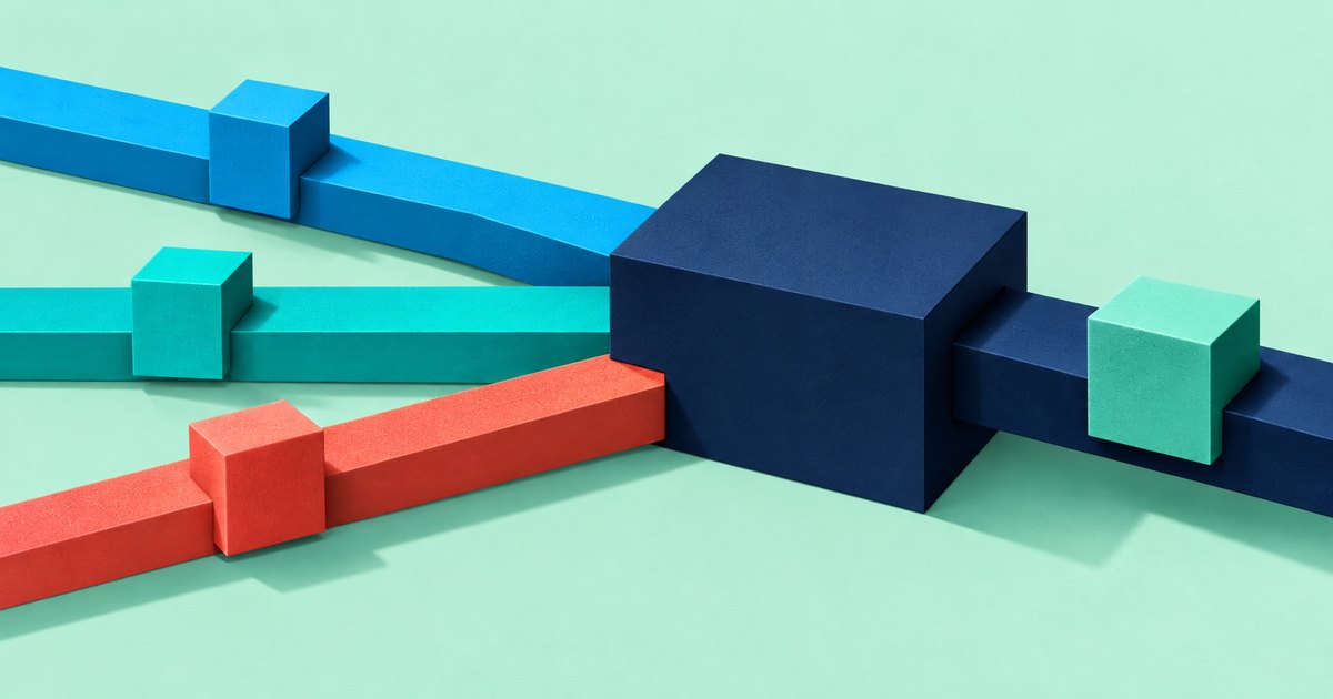 Geometric illustration: Two EAs in netting: whose profit is the shared position?