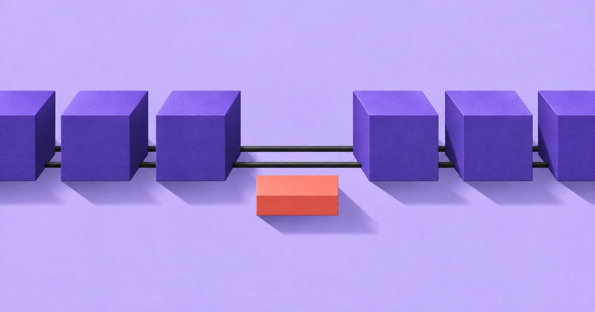 Data grid with an empty position